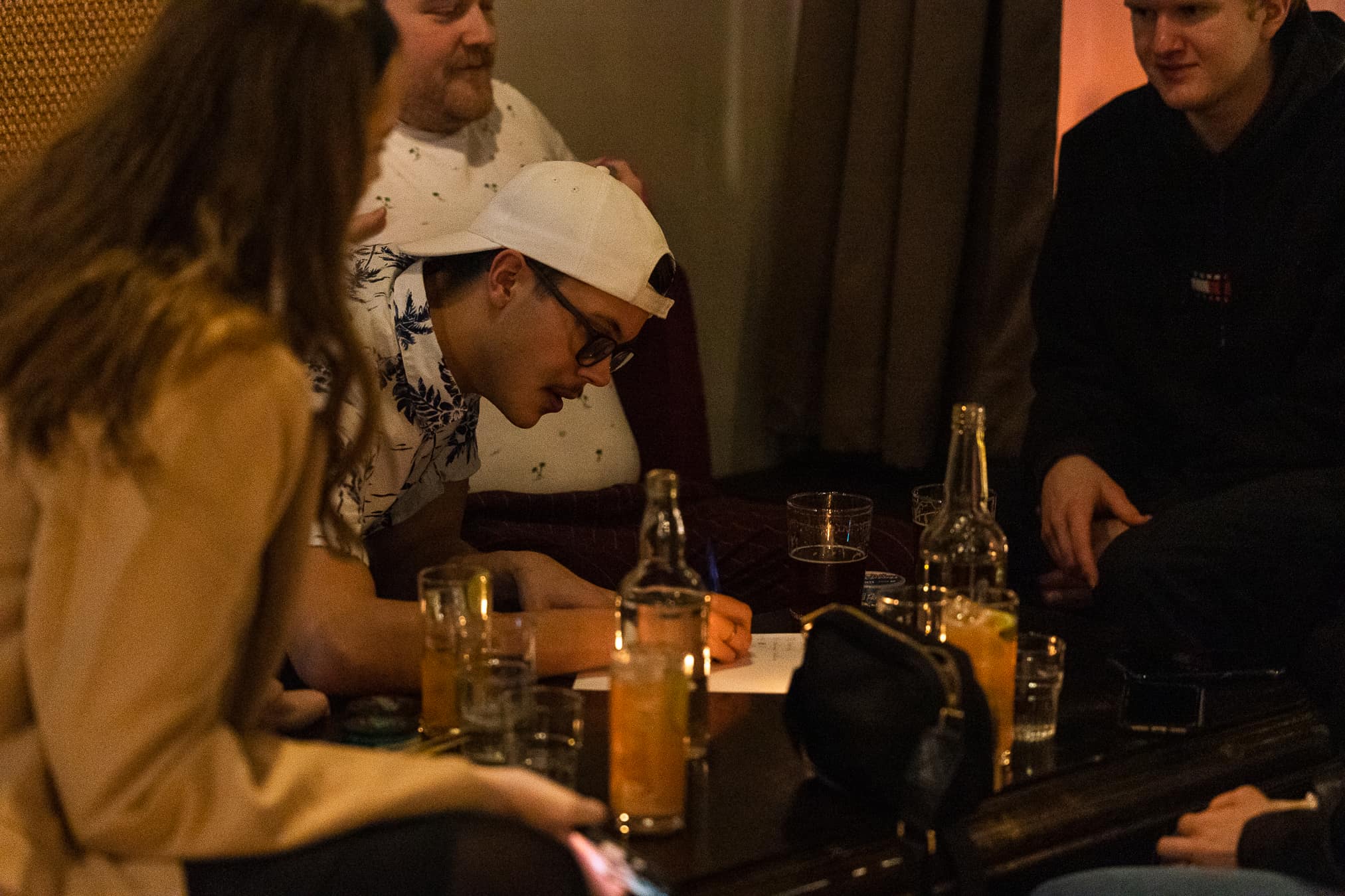Pub quiz stemning á Bingo Drinkery